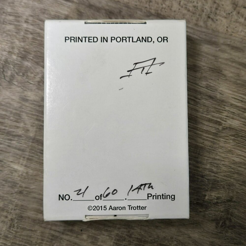 Paris Illustrated Playing Cards By Aaron Vornoff Trotter 21/60 14th Printing - Picture 3 of 7